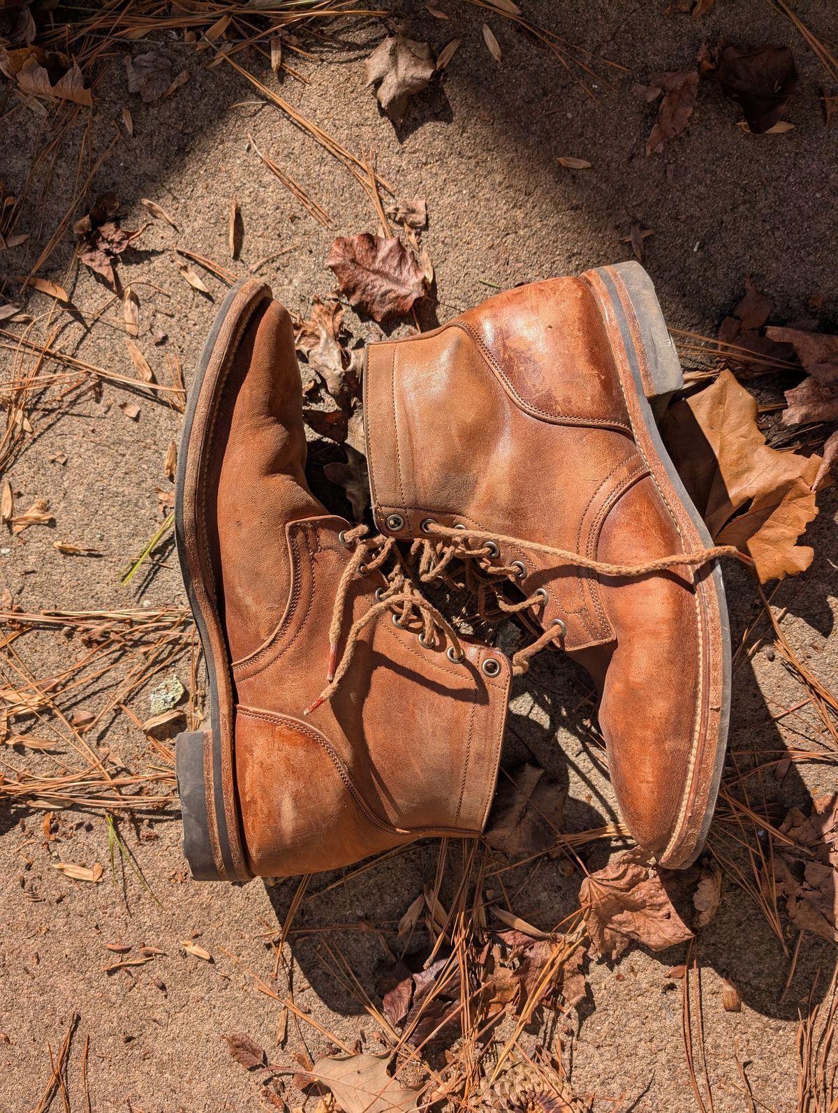 Photo by SIDO on January 4, 2025 of the Viberg Service Boot in Maryam Toscanello TPR Horsebutt.