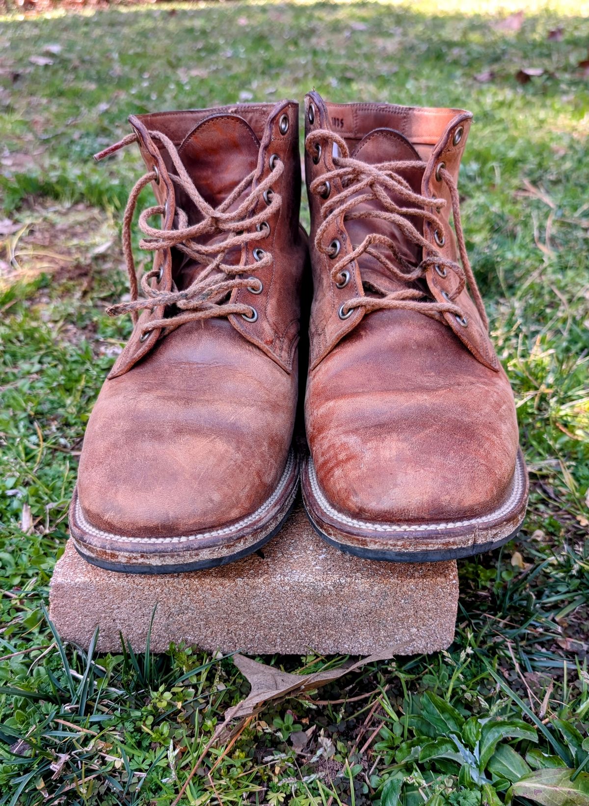 Photo by SIDO on March 1, 2025 of the Viberg Service Boot in Maryam Toscanello TPR Horsebutt.