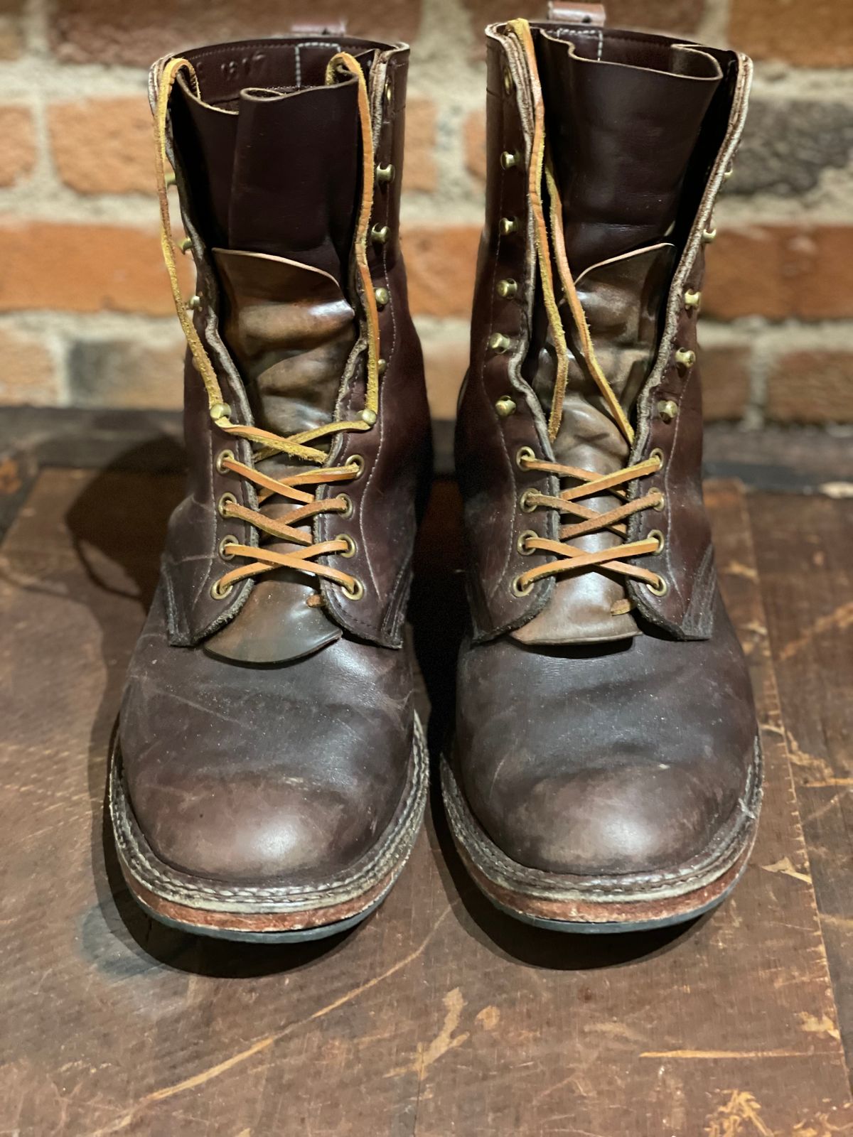 Photo by cobblertobias on December 5, 2022 of the White's Packer in Unknown Leather.
