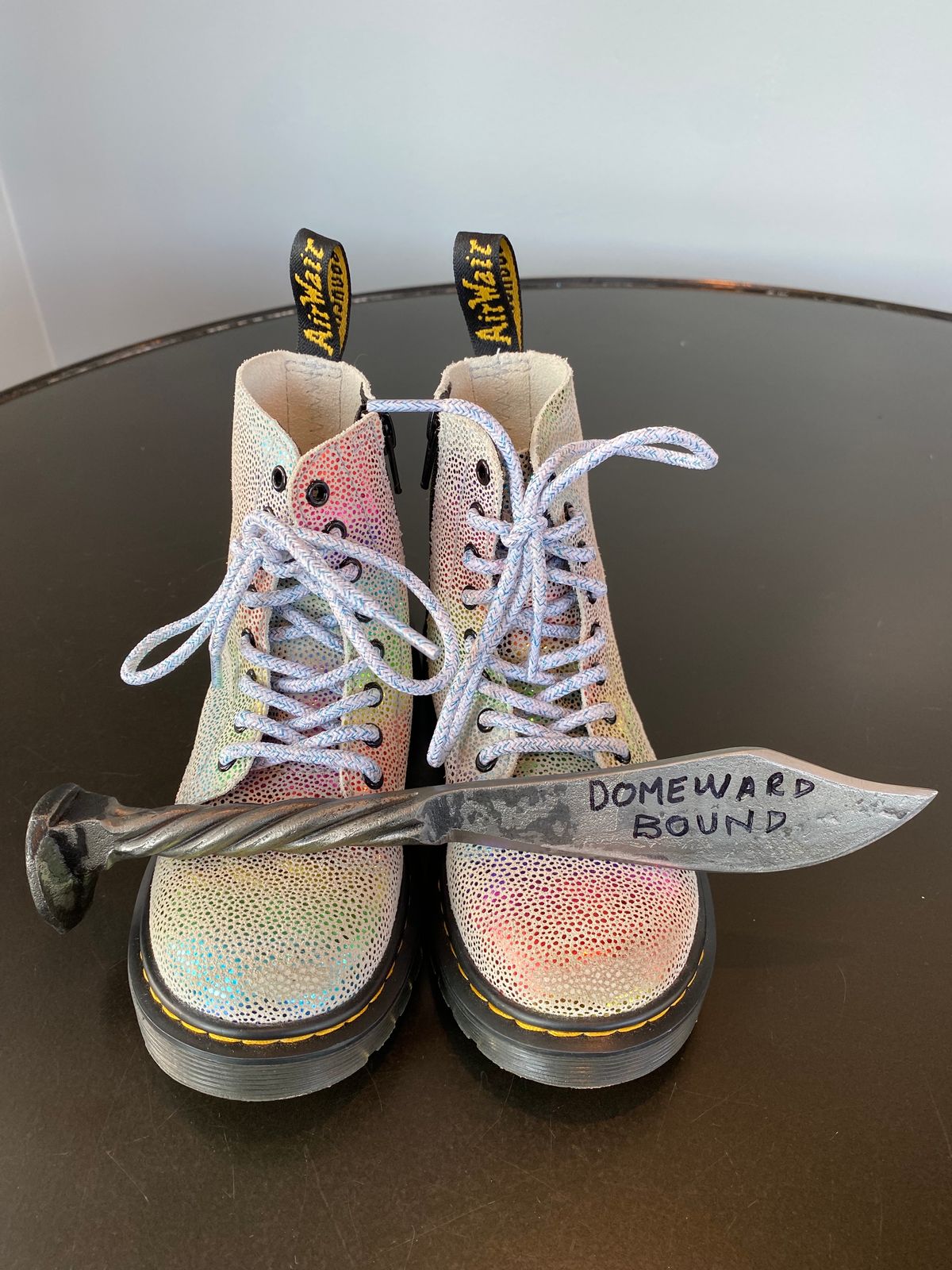 Photo by MartinField on October 1, 2023 of the Dr. Martens 1460 Pascal Made In England in Unknown Leather.