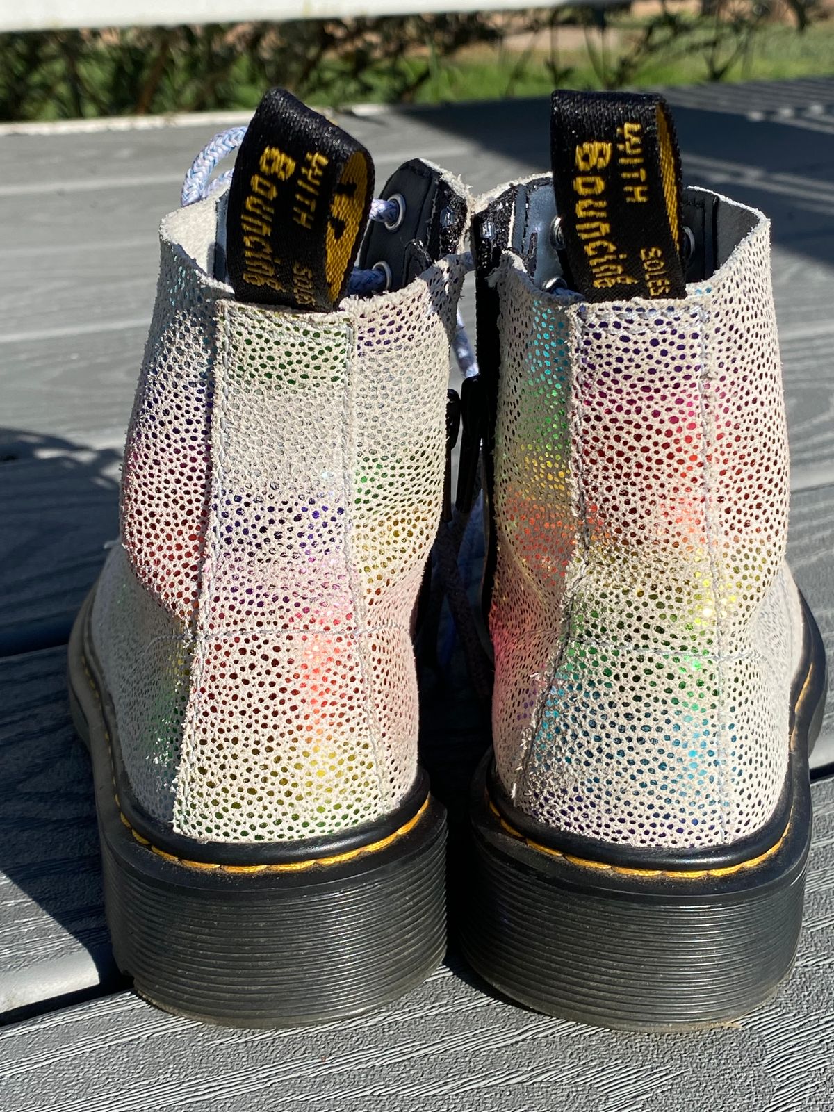 Photo by MartinField on April 4, 2024 of the Dr. Martens 1460 Pascal Made In England in Unknown Leather.