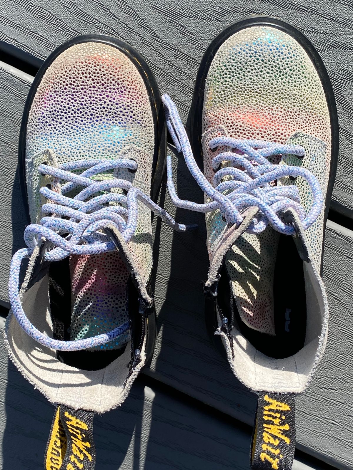 Photo by MartinField on April 4, 2024 of the Dr. Martens 1460 Pascal Made In England in Unknown Leather.