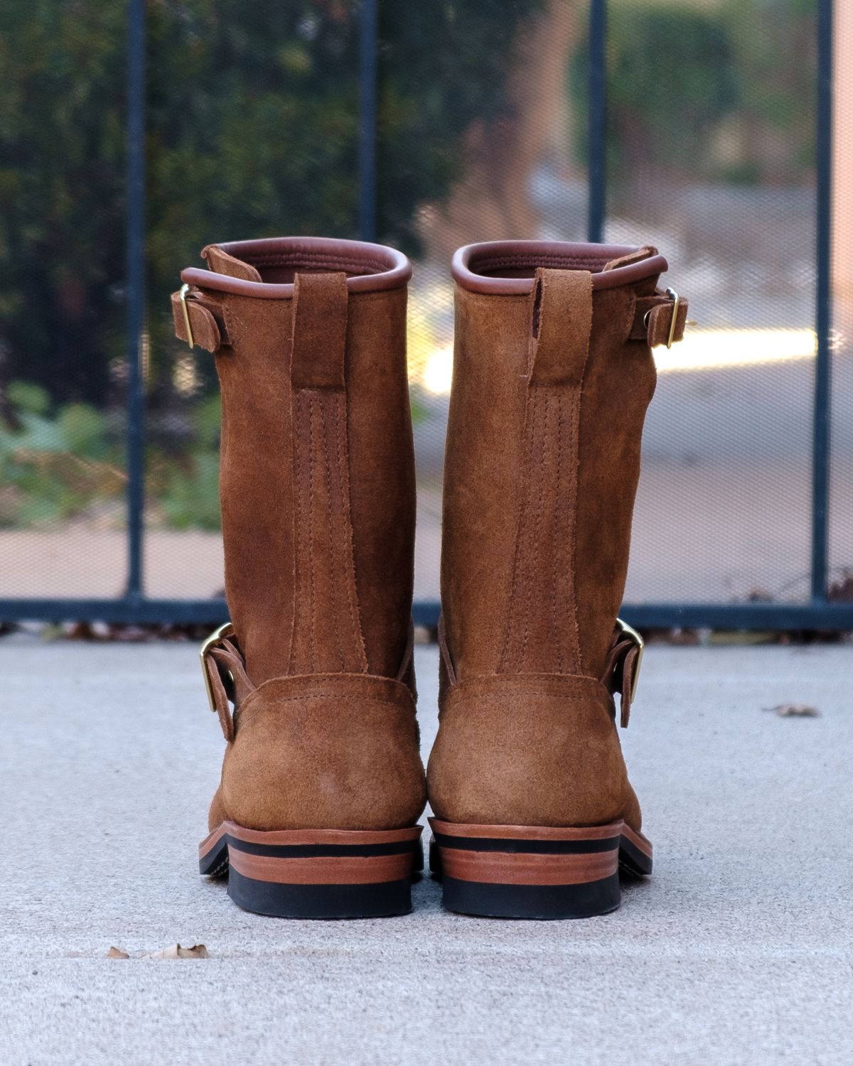 Photo by stitchedsoles on October 1, 2023 of the Nicks Renegade in Seidel 1964 Brown Roughout.