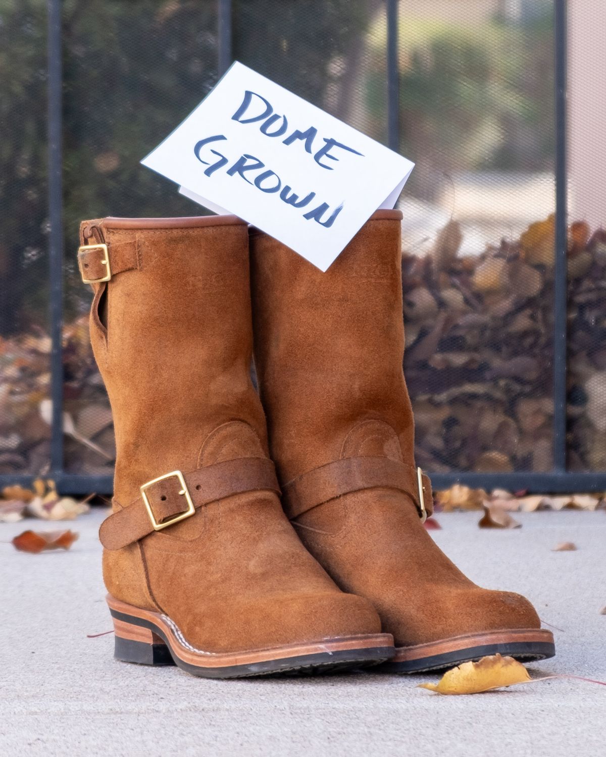 Photo by stitchedsoles on November 5, 2023 of the Nicks Renegade in Seidel 1964 Brown Roughout.