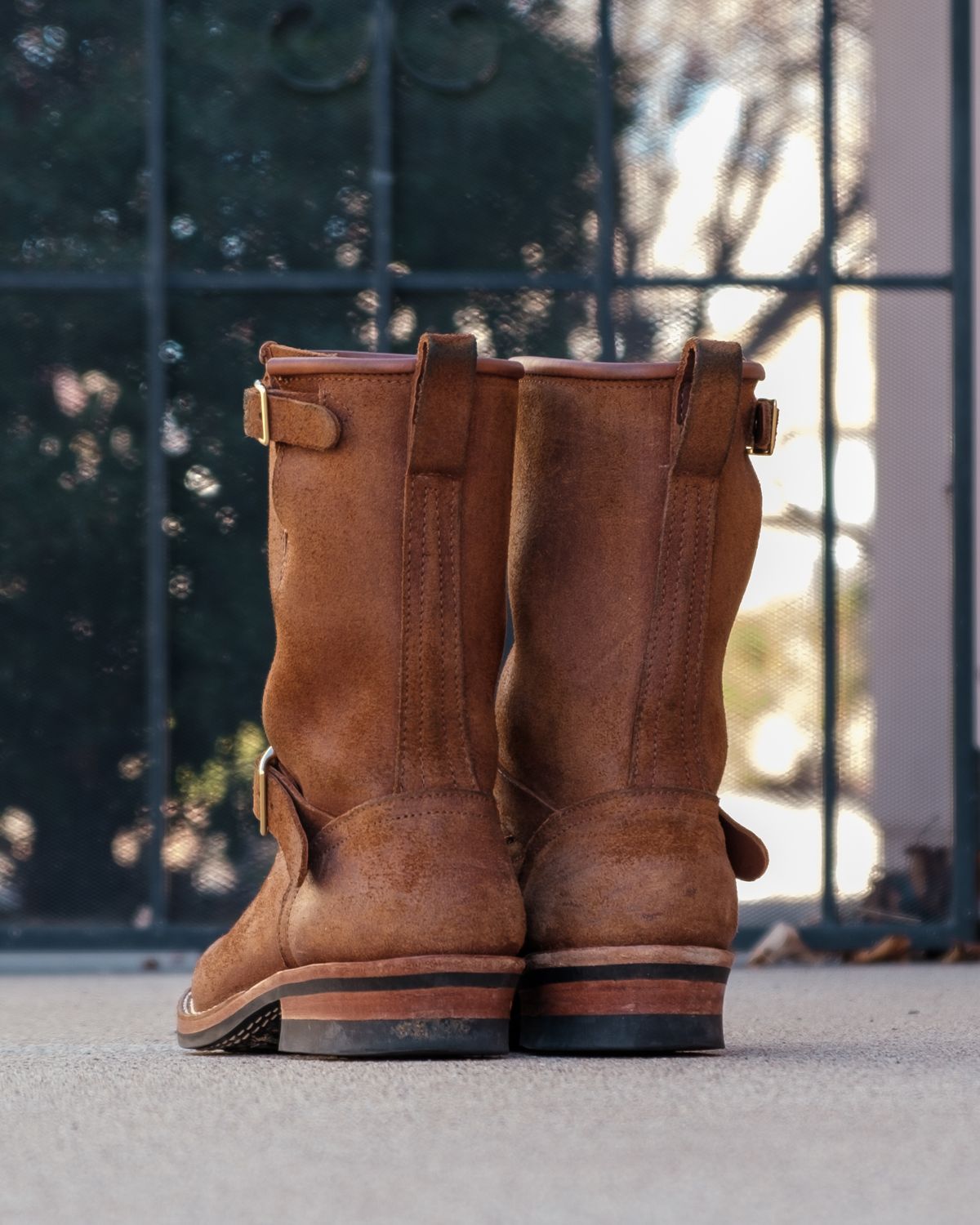 Photo by stitchedsoles on March 5, 2024 of the Nicks Renegade in Seidel 1964 Brown Roughout.