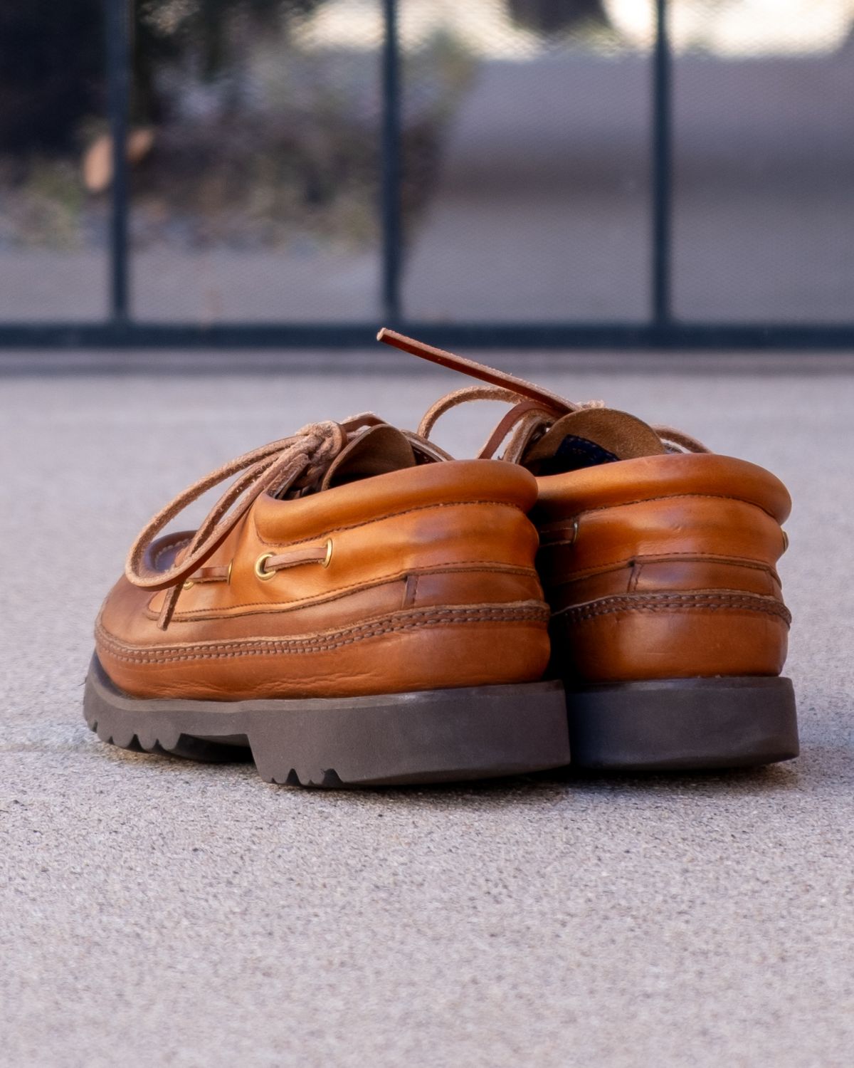 Photo by stitchedsoles on November 5, 2025 of the Russell Moccasin Co. Unknown Model in French Veal.