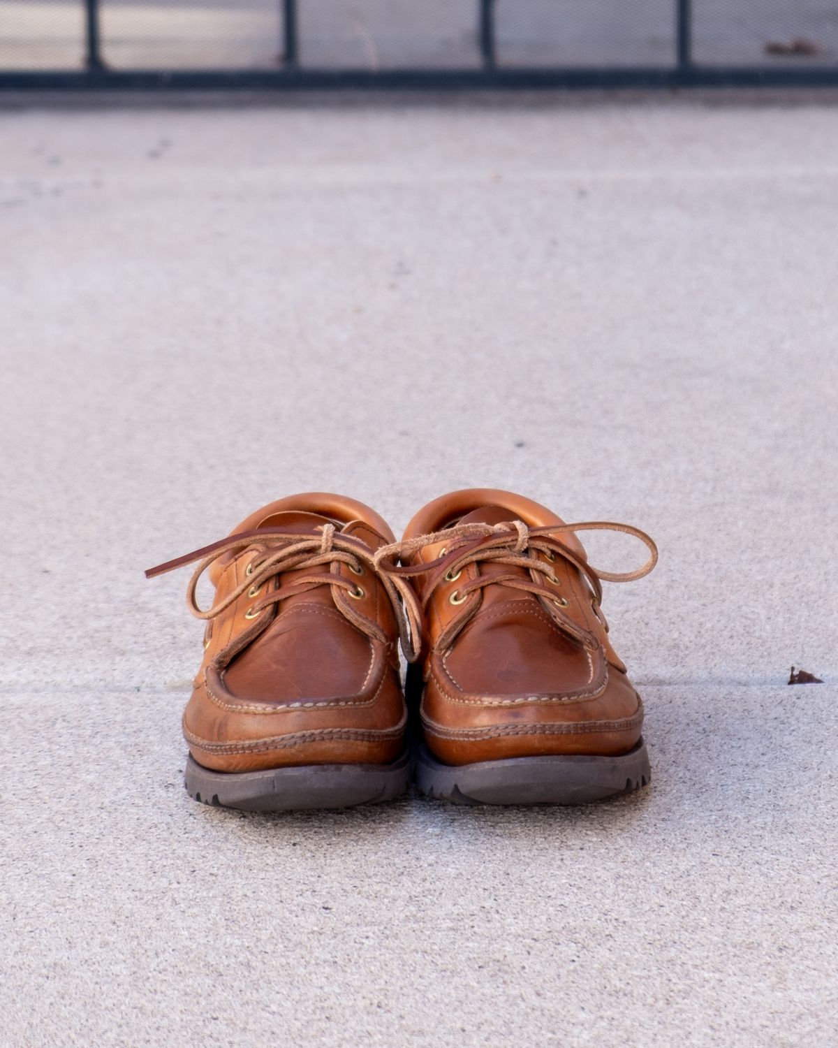 Photo by stitchedsoles on January 5, 2026 of the Russell Moccasin Co. Unknown Model in French Veal.