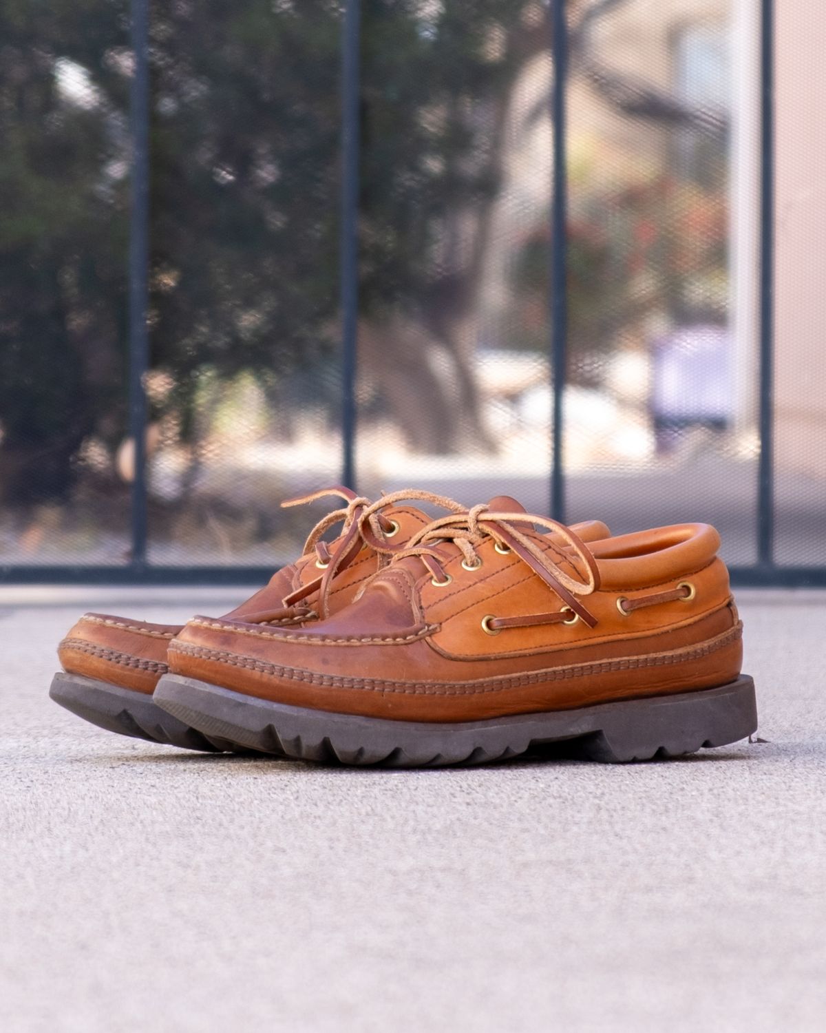 Photo by stitchedsoles on January 5, 2026 of the Russell Moccasin Co. Unknown Model in French Veal.