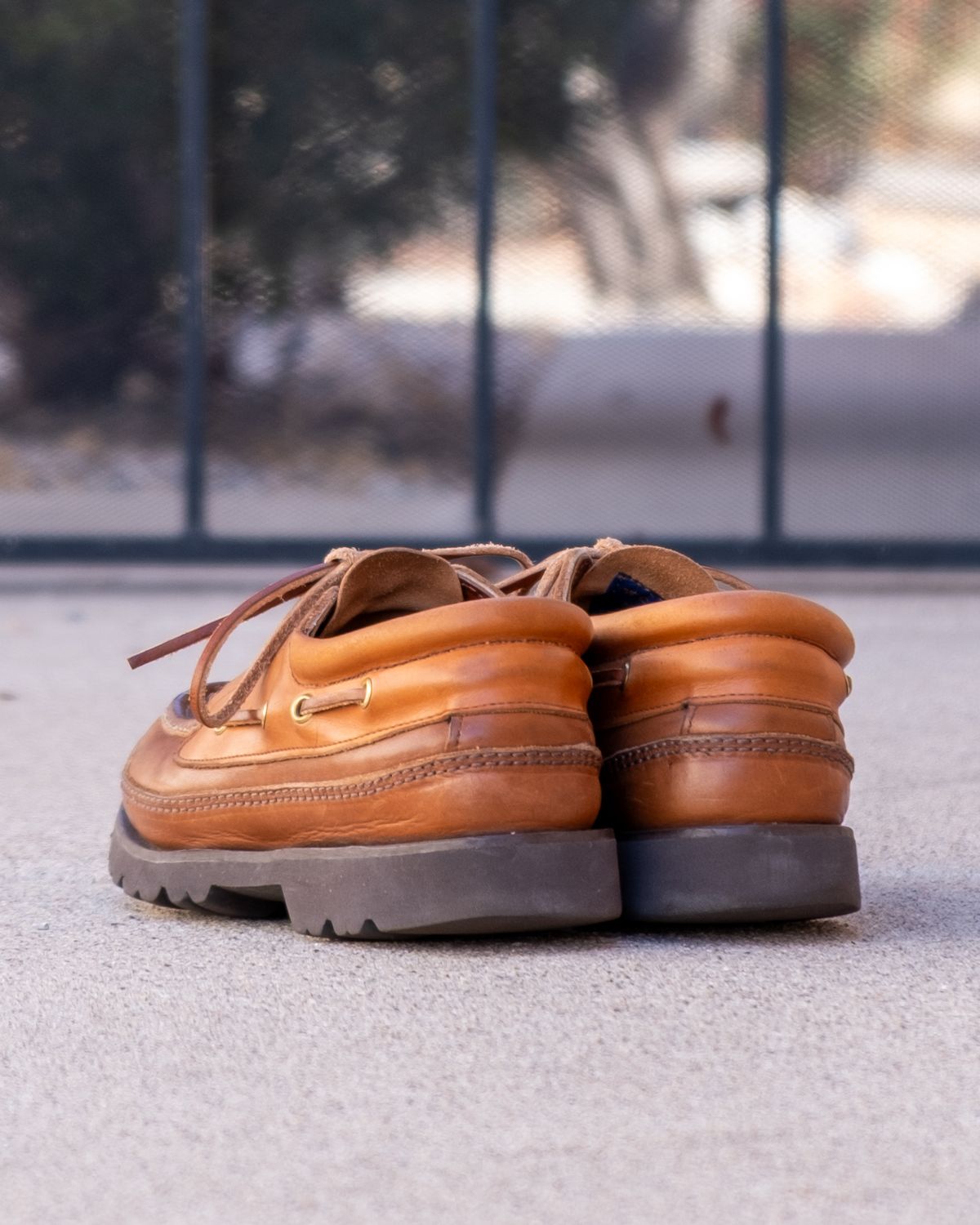 Photo by stitchedsoles on February 3, 2026 of the Russell Moccasin Co. Unknown Model in French Veal.