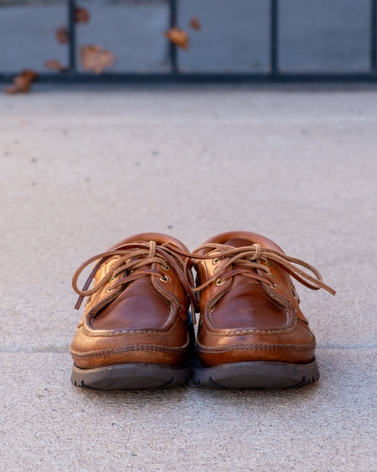 Photo by stitchedsoles on March 6, 2026 of the Russell Moccasin Co. Unknown Model in French Veal.