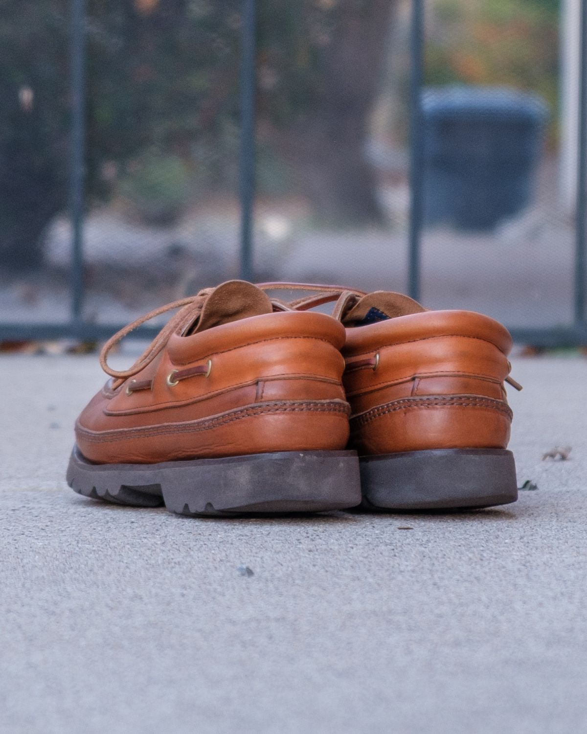 Photo by stitchedsoles on April 6, 2026 of the Russell Moccasin Co. Unknown Model in French Veal.