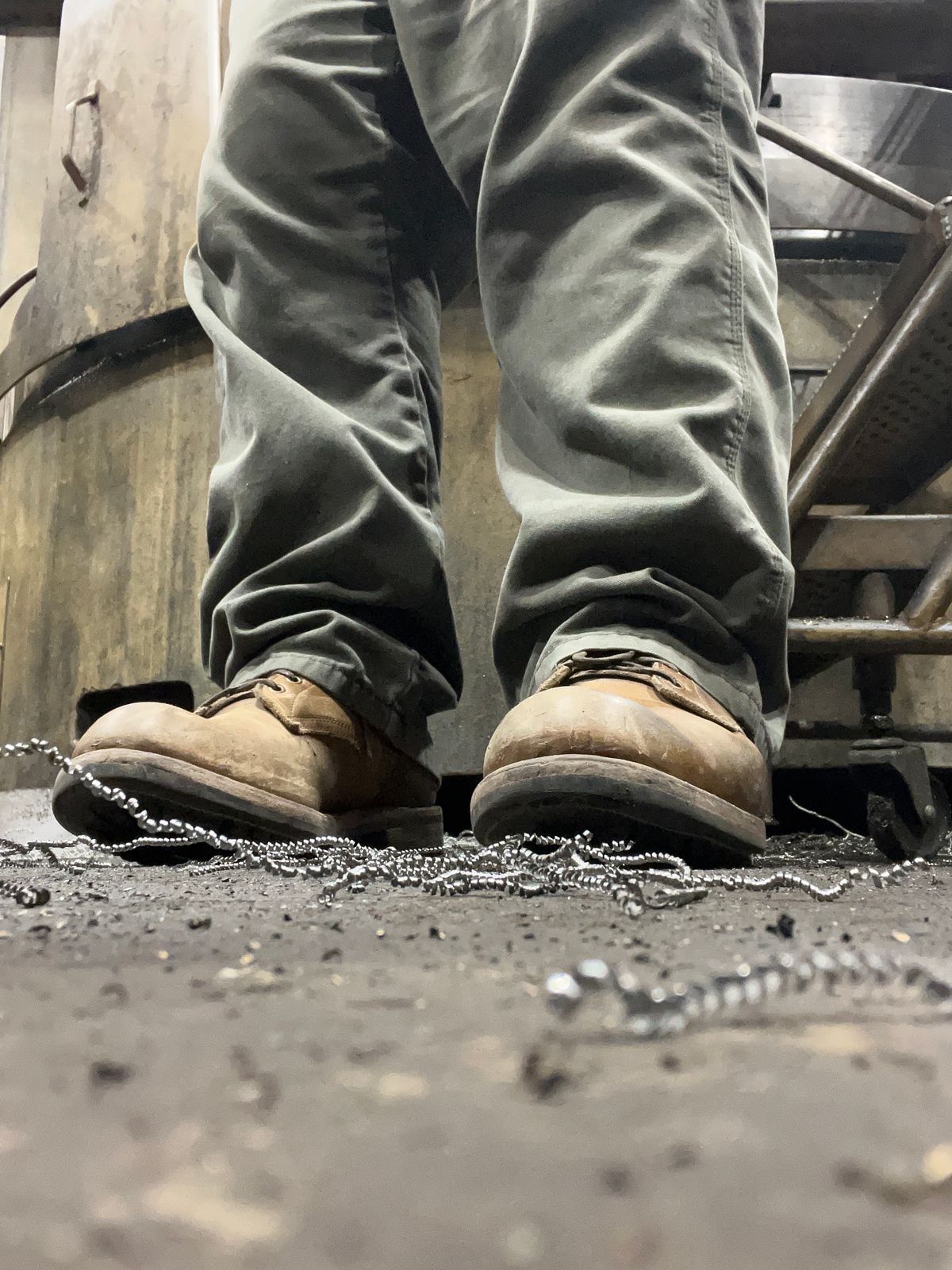Photo by chhh1984 on February 28, 2025 of the Truman Plain Toe Boot in Horween Natural Cypress.