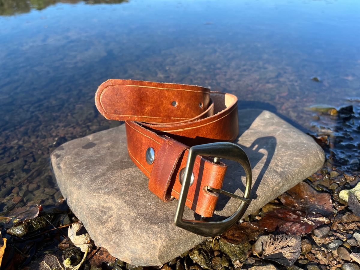 Photo by Chhh1984 on October 2, 2025 of the Self-Made T B Special in Veg Tan Double Shoulder.