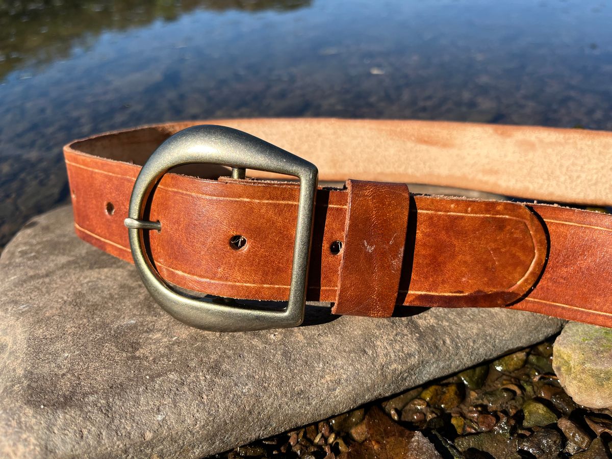 Photo by Chhh1984 on October 2, 2025 of the Self-Made T B Special in Veg Tan Double Shoulder.