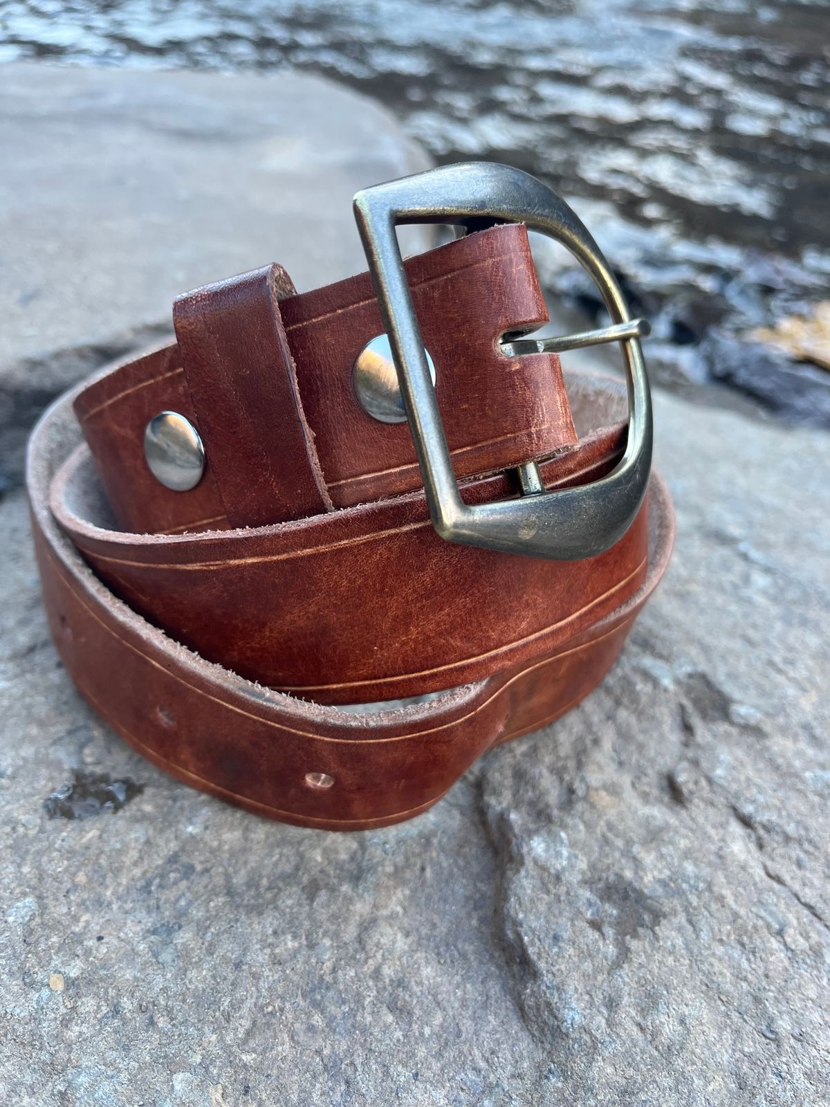 Photo by Chhh1984 on November 4, 2025 of the Self-Made T B Special in Veg Tan Double Shoulder.