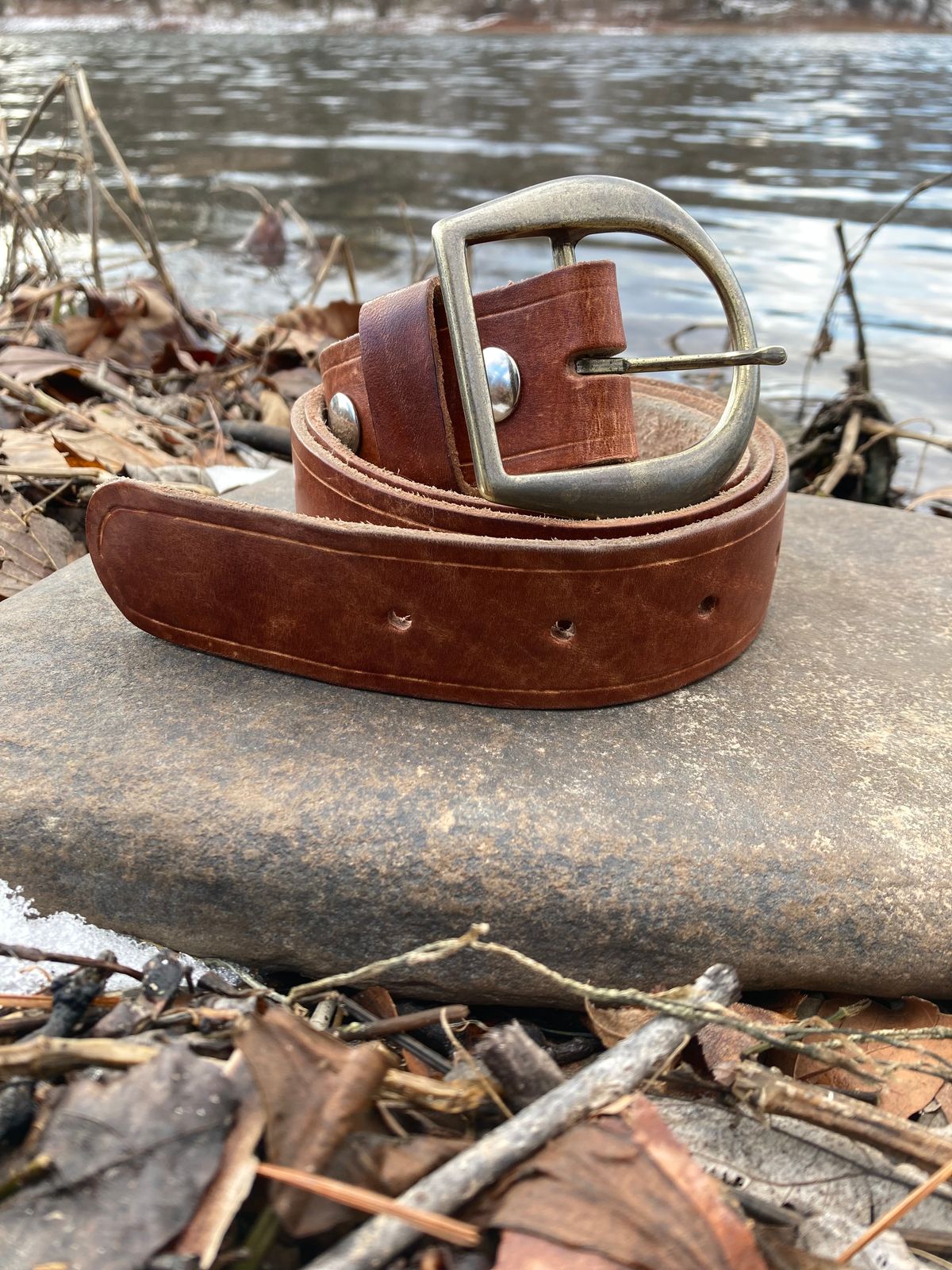 Photo by Chhh1984 on December 4, 2025 of the Self-Made T B Special in Veg Tan Double Shoulder.