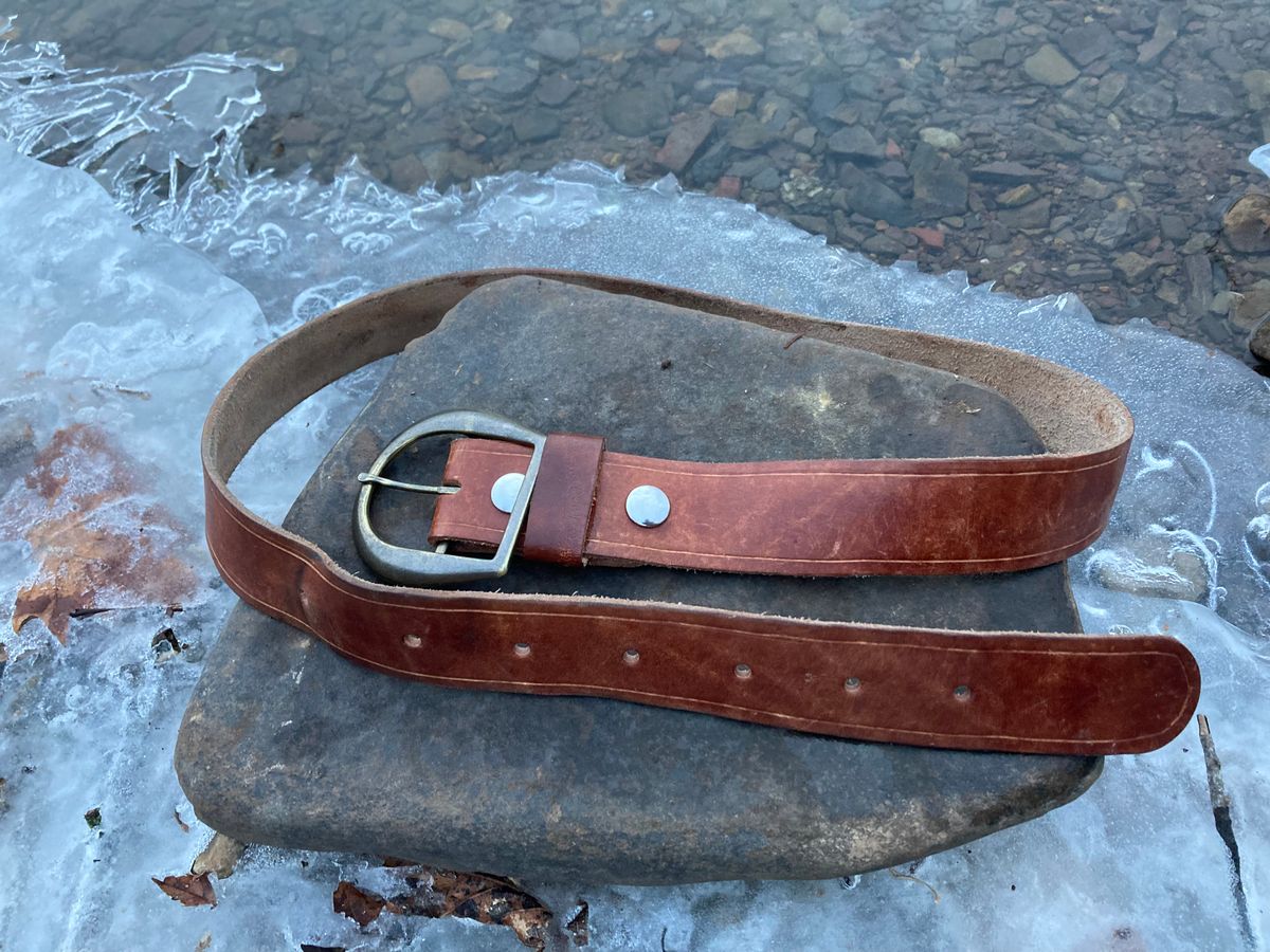 Photo by Chhh1984 on January 5, 2026 of the Self-Made T B Special in Veg Tan Double Shoulder.