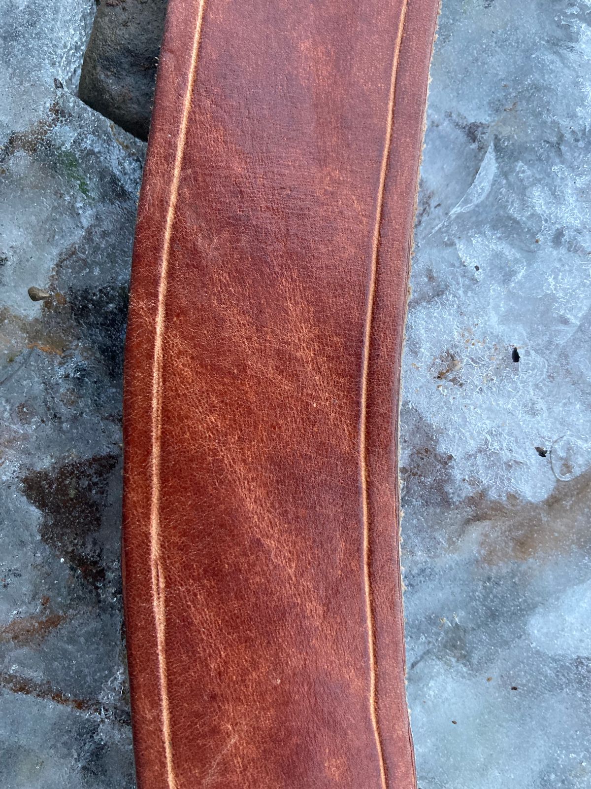 Photo by Chhh1984 on January 5, 2026 of the Self-Made T B Special in Veg Tan Double Shoulder.