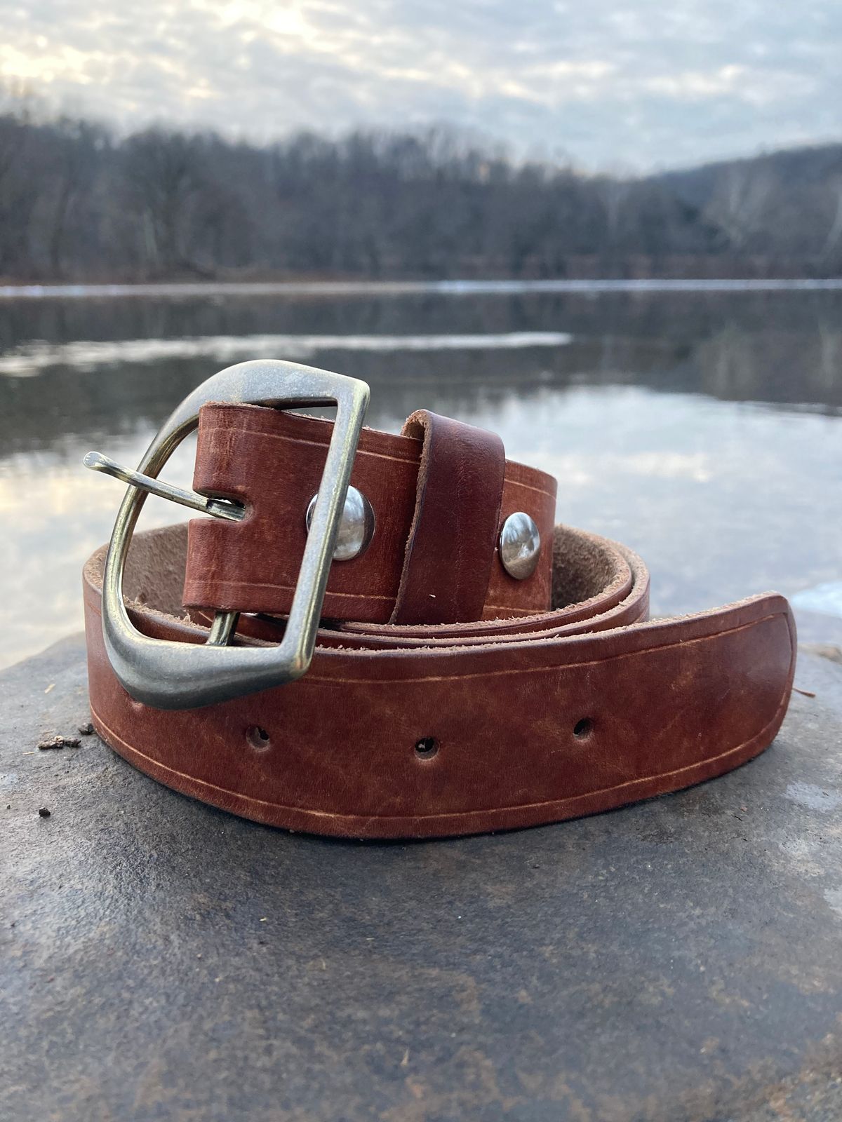 Photo by Chhh1984 on January 5, 2026 of the Self-Made T B Special in Veg Tan Double Shoulder.