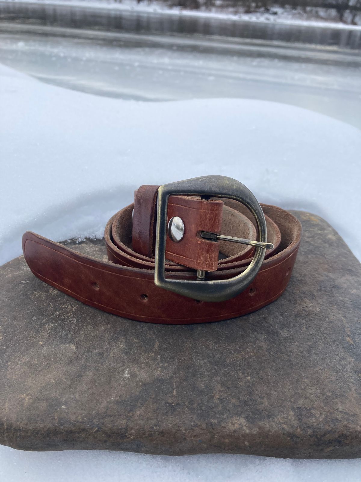 Photo by Chhh1984 on February 3, 2026 of the Self-Made T B Special in Veg Tan Double Shoulder.