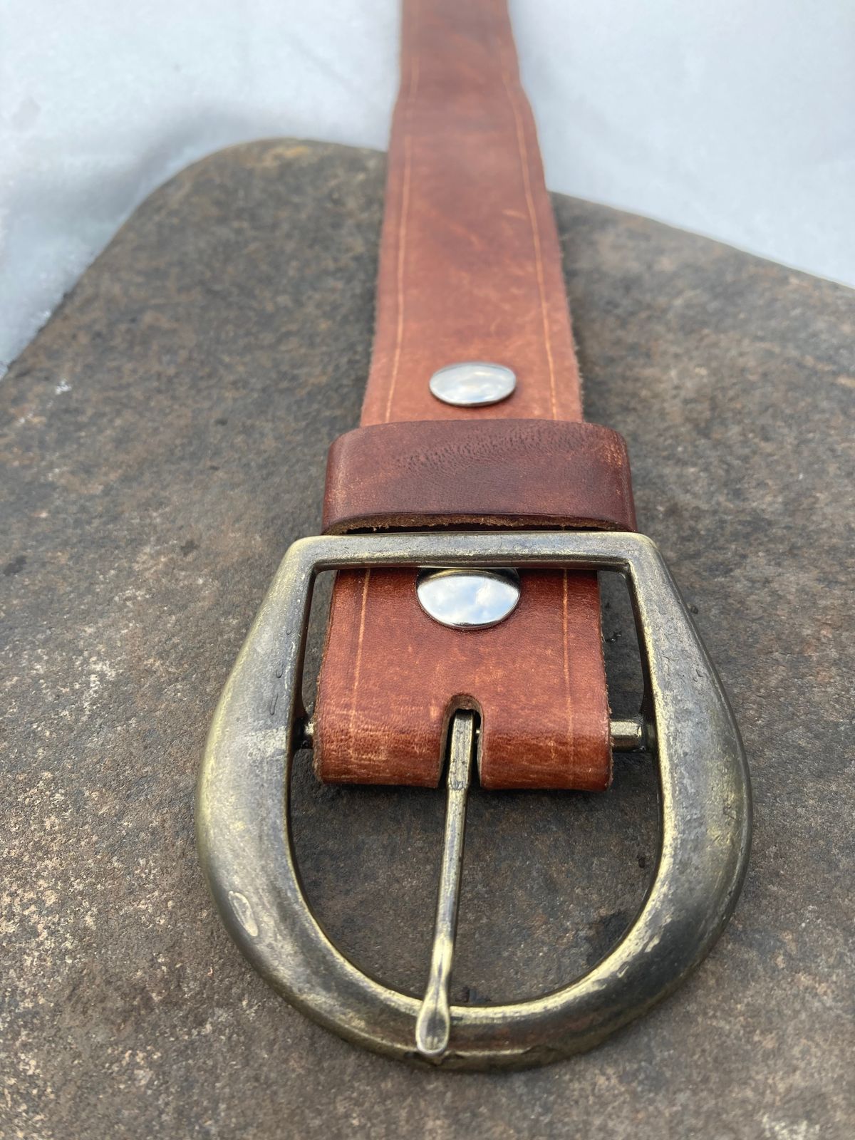 Photo by Chhh1984 on February 3, 2026 of the Self-Made T B Special in Veg Tan Double Shoulder.