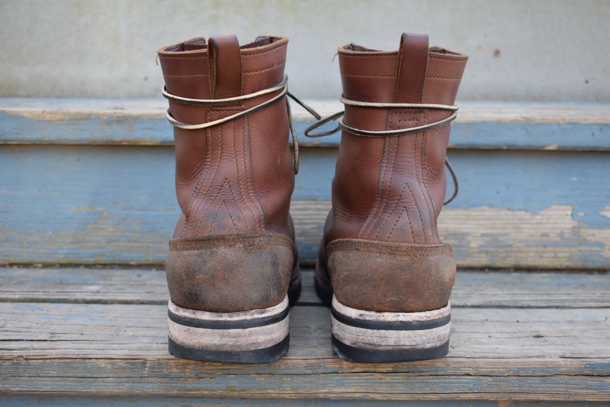 Photo by chhh1984 on March 1, 2024 of the Nicks BuilderPro in Seidel 1964 Brown Roughout.