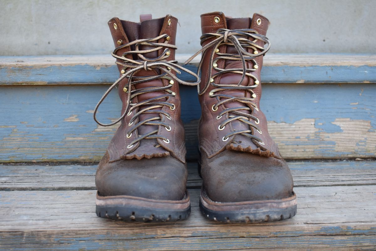 Photo by chhh1984 on March 1, 2024 of the Nicks BuilderPro in Seidel 1964 Brown Roughout.