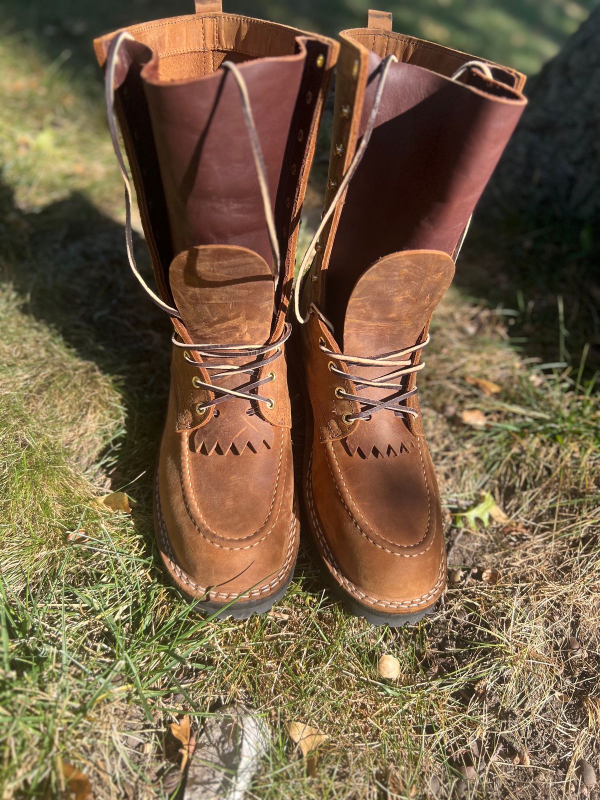 Photo by joji_k on October 1, 2023 of the Nicks WaterWork in Seidel WeatherShield Brown.