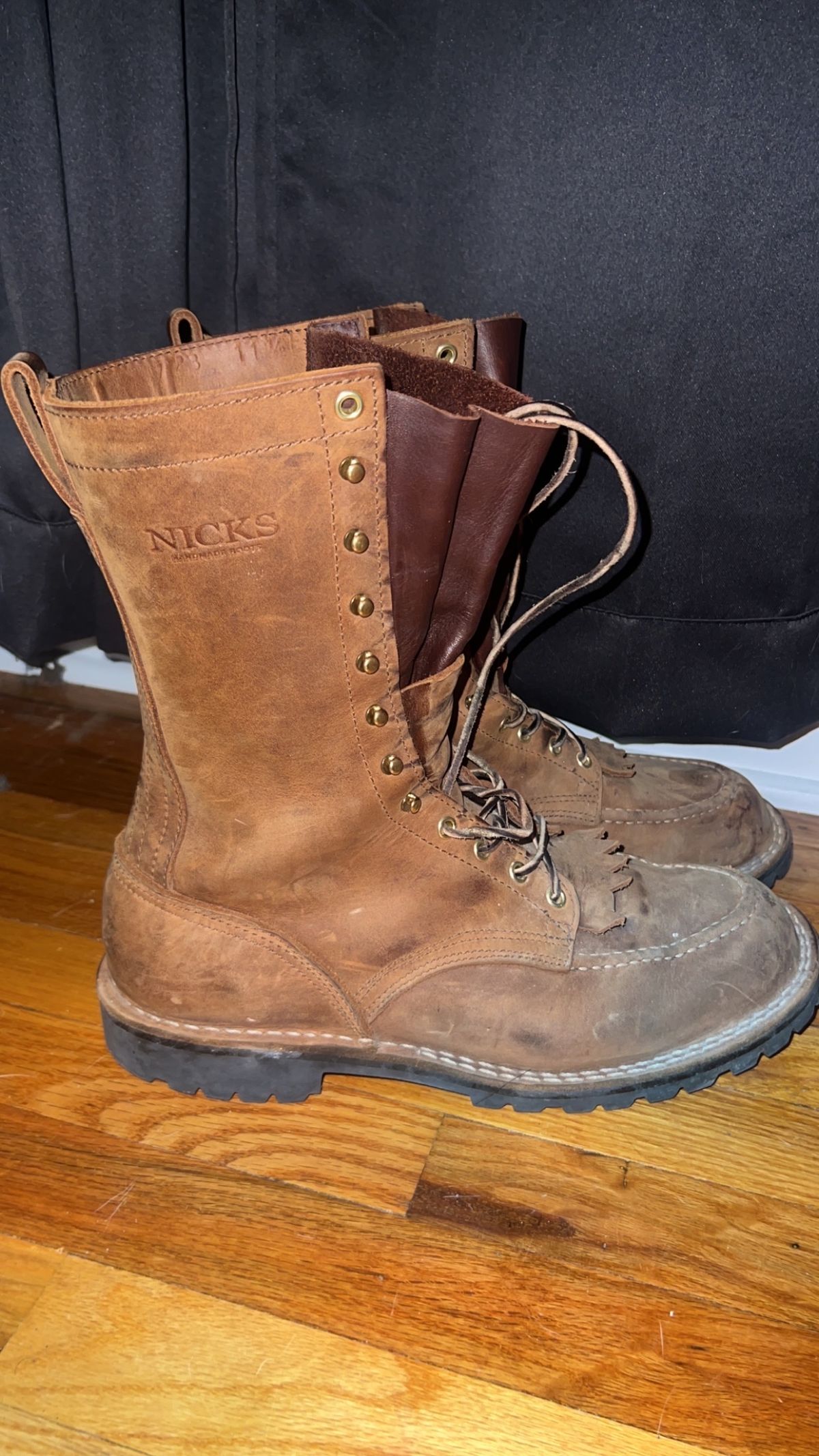 Photo by joji_k on December 6, 2023 of the Nicks WaterWork in Seidel WeatherShield Brown.