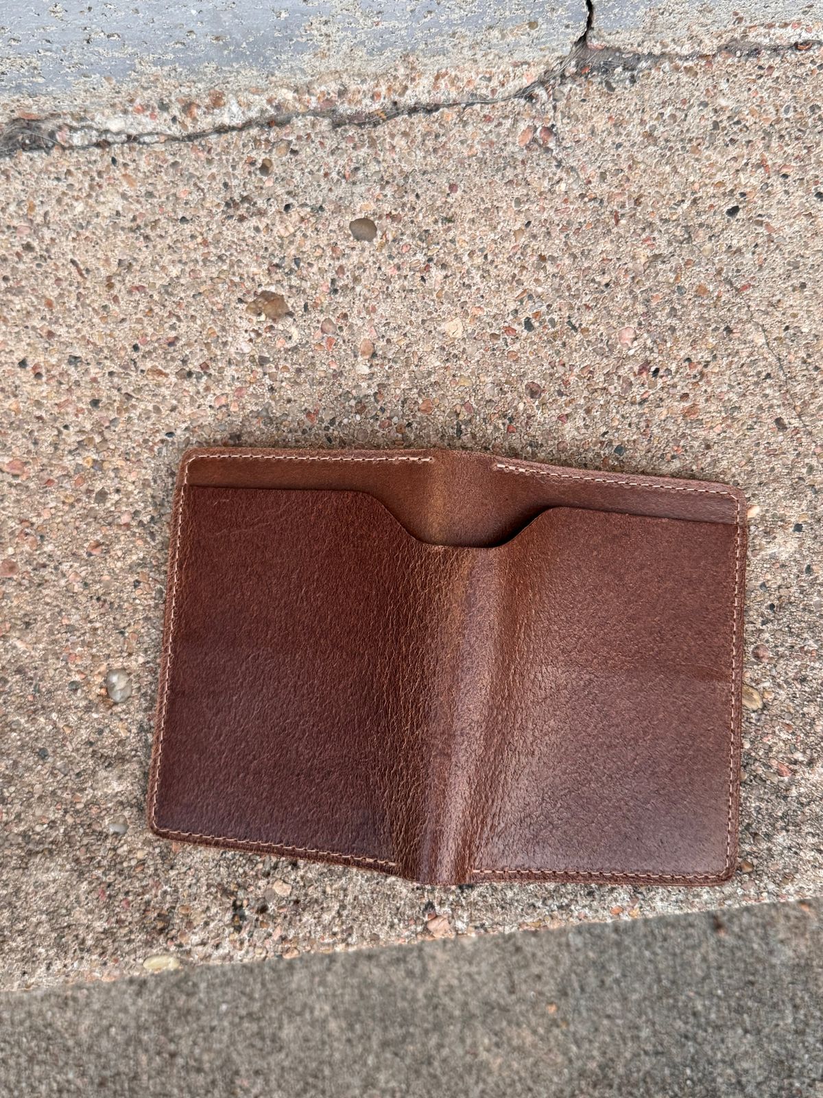 Photo by joji_k on October 2, 2025 of the Ashland Leather Fat Herbie in Horween Natural Waxed Flesh.