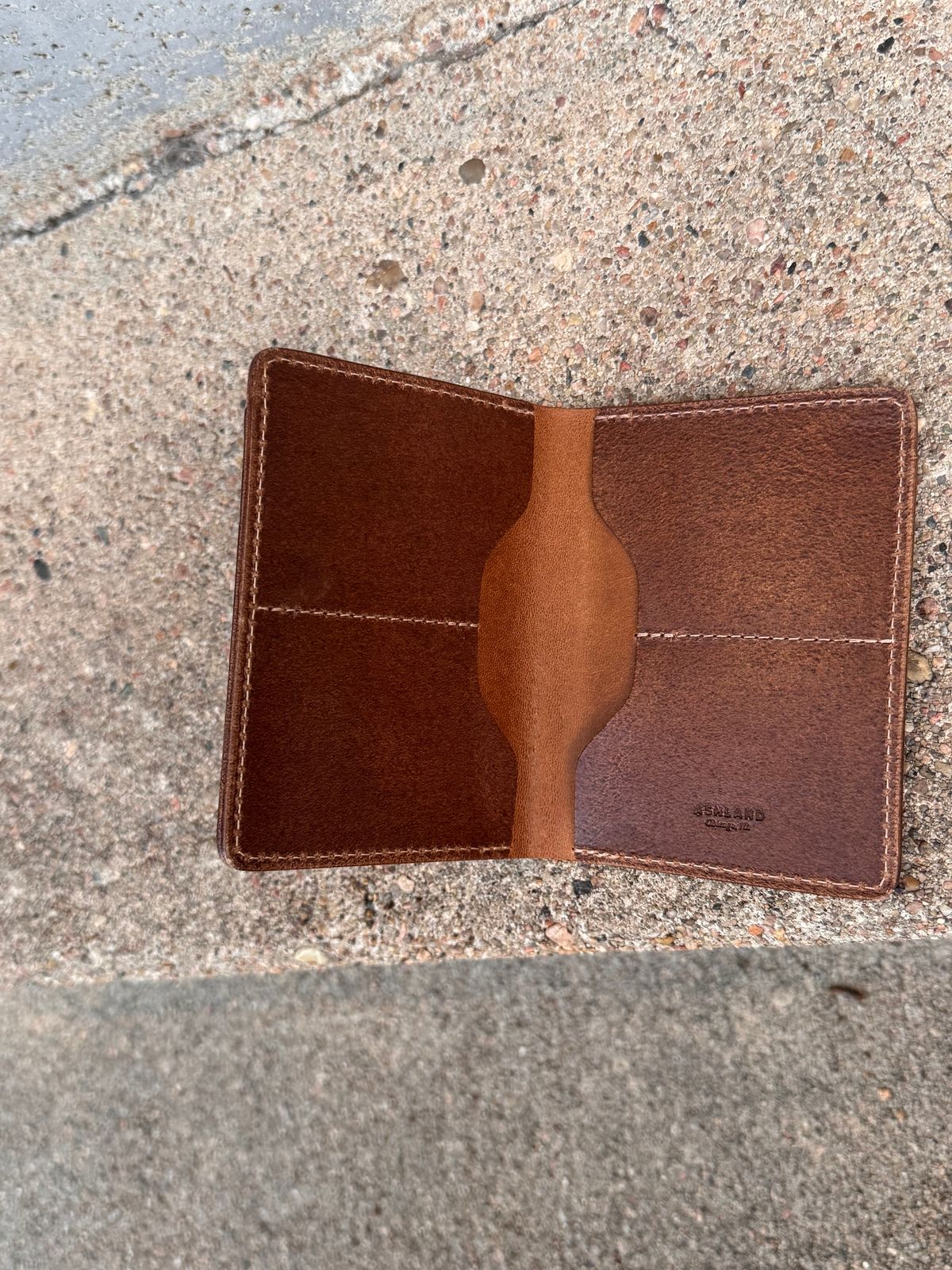 Photo by joji_k on October 2, 2025 of the Ashland Leather Fat Herbie in Horween Natural Waxed Flesh.