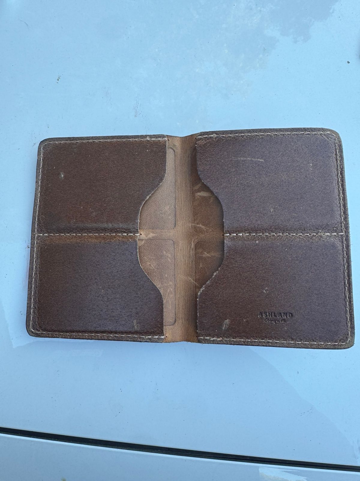 Photo by joji_k on November 4, 2025 of the Ashland Leather Fat Herbie in Horween Natural Waxed Flesh.