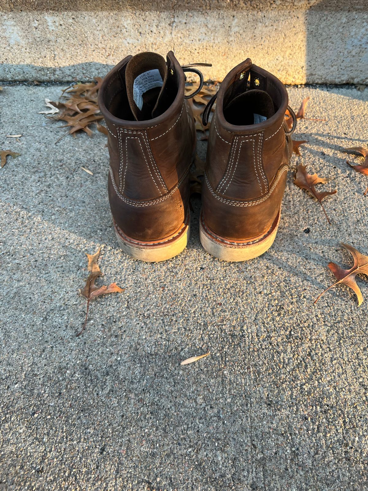 Photo by joji_k on November 5, 2022 of the White's Perry in Unknown Leather.