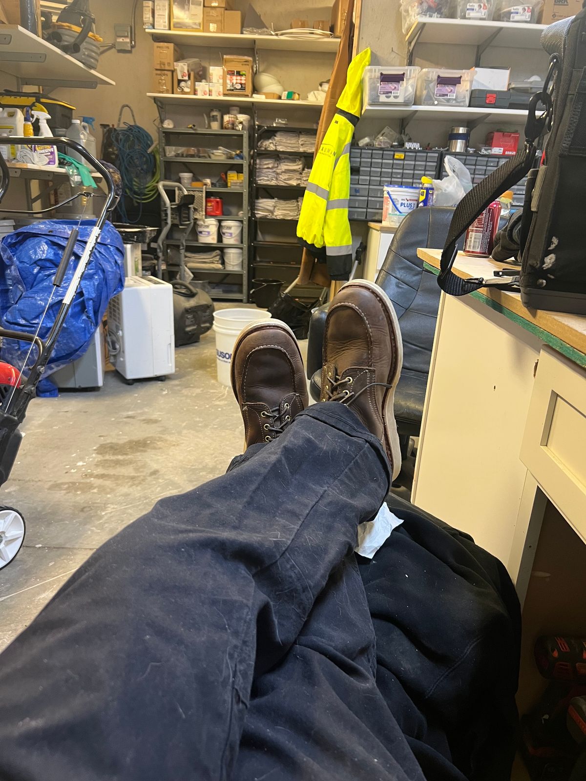 Photo by joji_k on February 3, 2023 of the White's Perry in Unknown Leather.