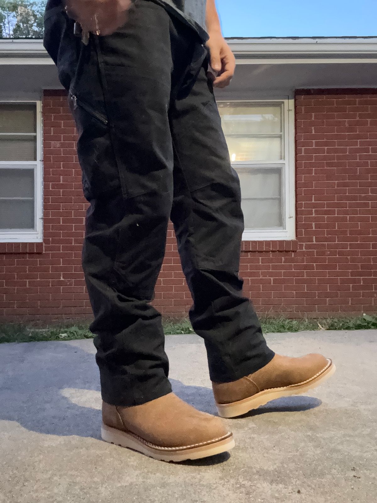 Photo by joji_k on October 1, 2024 of the Nicks Wellington in Seidel 1964 Tan Roughout & Seidel 1964 Tan.
