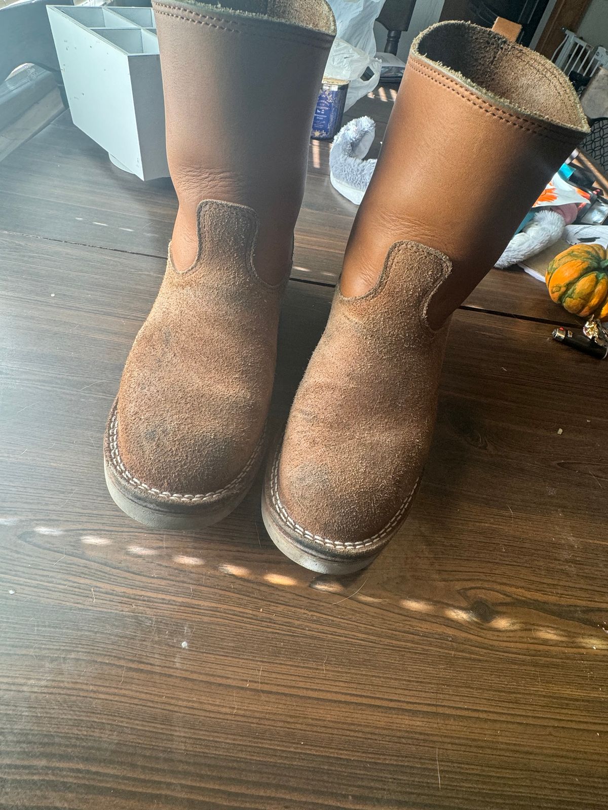 Photo by joji_k on November 3, 2024 of the Nicks Wellington in Seidel 1964 Tan Roughout & Seidel 1964 Tan.