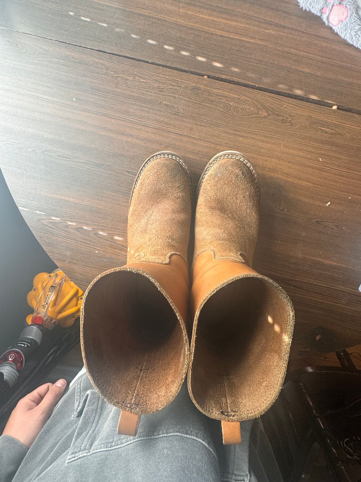 Photo by joji_k on November 3, 2024 of the Nicks Wellington in Seidel 1964 Tan Roughout & Seidel 1964 Tan.
