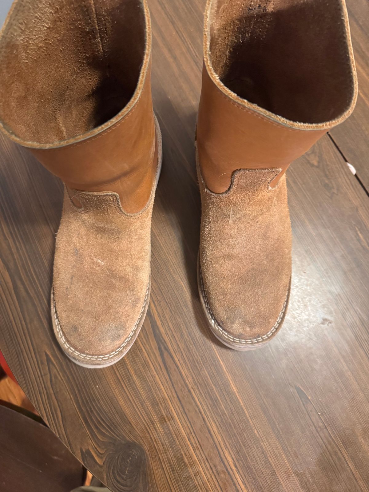 Photo by joji_k on December 3, 2024 of the Nicks Wellington in Seidel 1964 Tan Roughout & Seidel 1964 Tan.