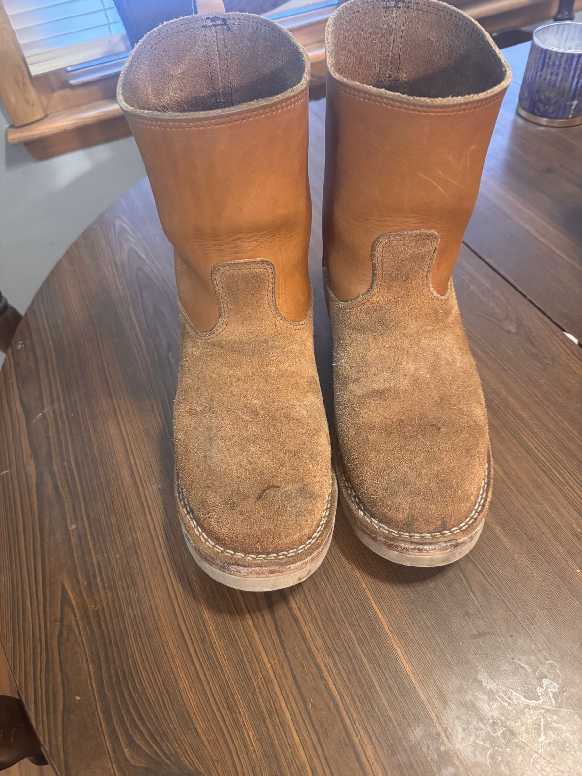 Photo by joji_k on January 3, 2025 of the Nicks Wellington in Seidel 1964 Tan Roughout & Seidel 1964 Tan.