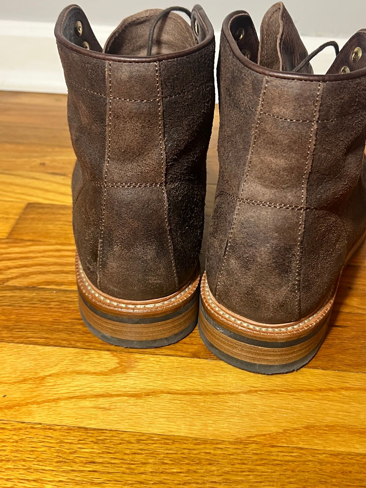 Photo by joji_k on November 6, 2023 of the Parkhurst The Allen in Dark Chocolate Roughout.