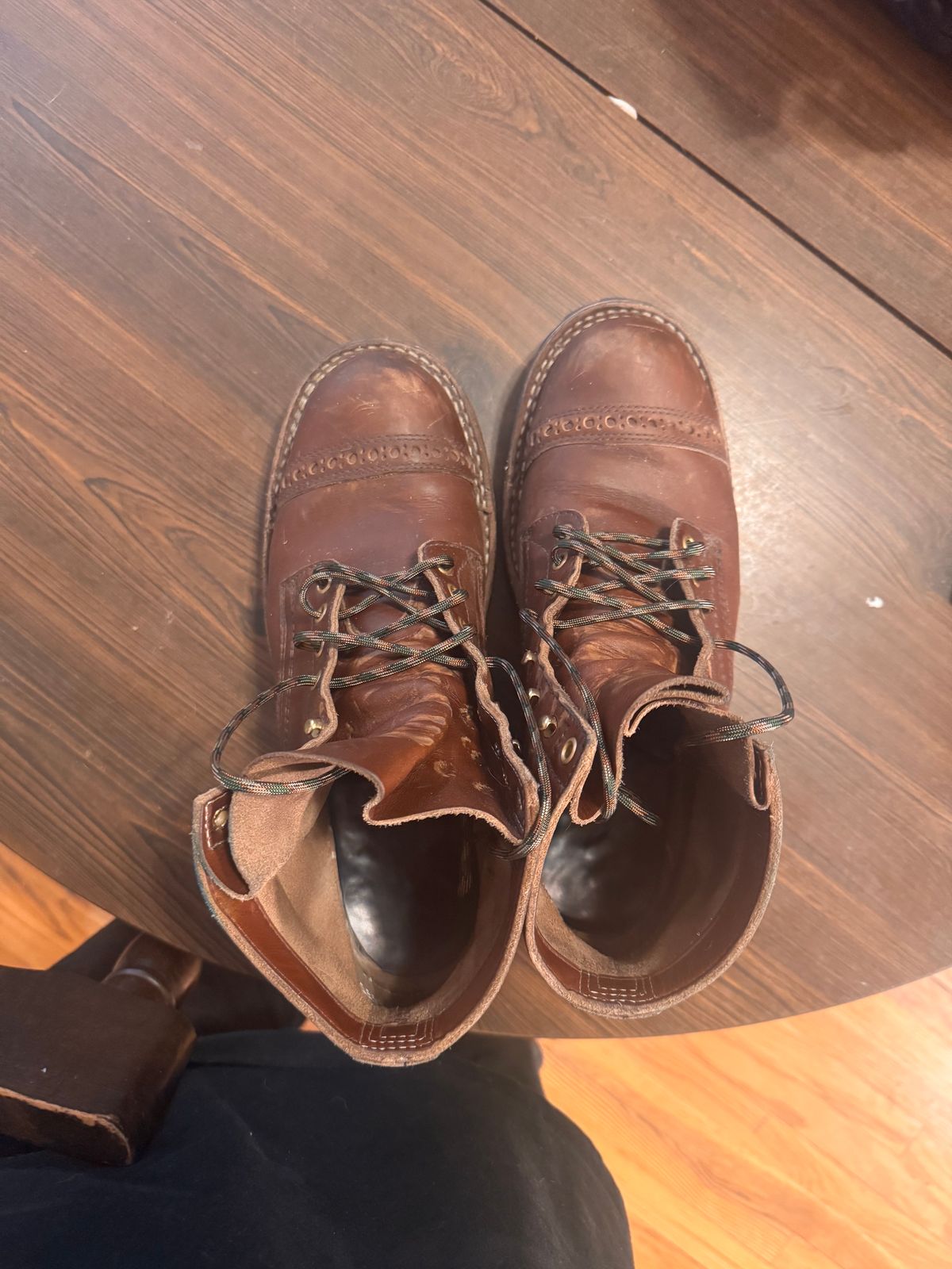 Photo by joji_k on January 3, 2025 of the White's Bounty Hunter in British Tan.