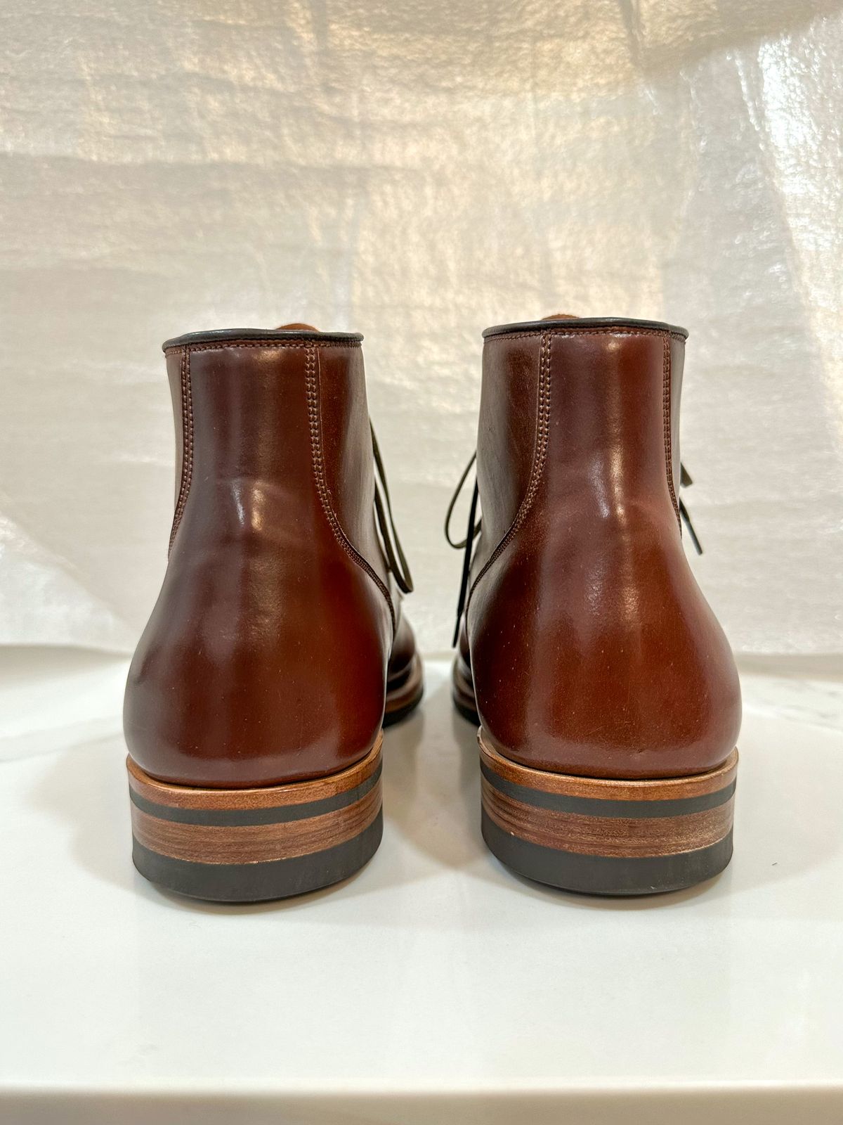 Photo by 3135movt on January 6, 2023 of the Viberg Service Boot in Horween Color 4 Shell Cordovan.