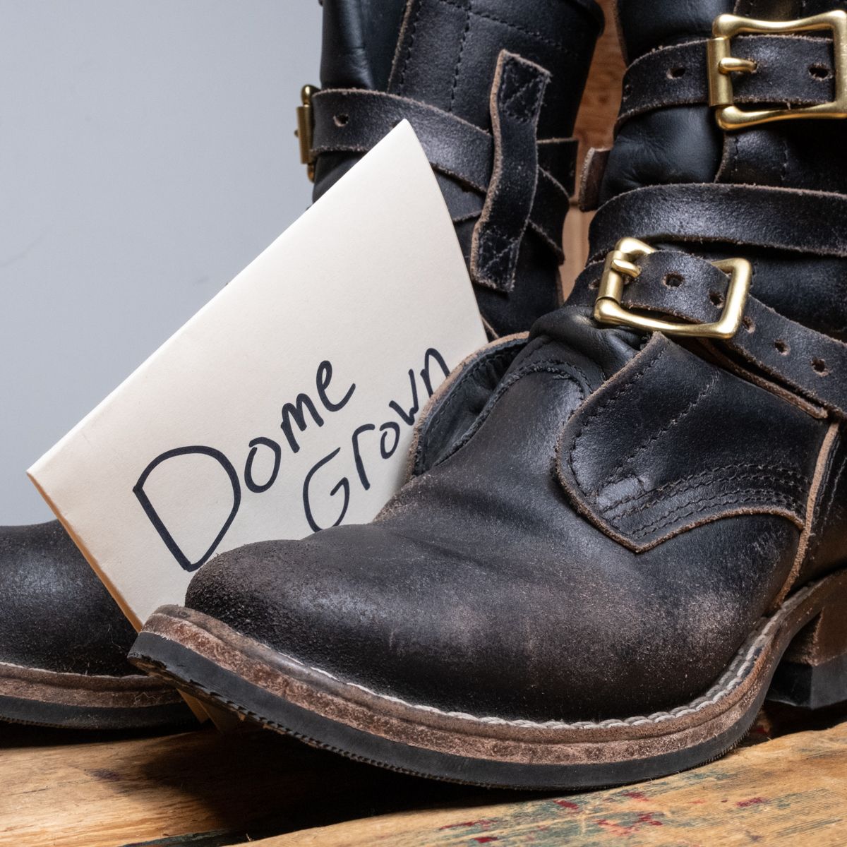 Photo by camwerten on November 1, 2023 of the Nicks Heritage TankerPro in Horween Black Waxed Flesh.