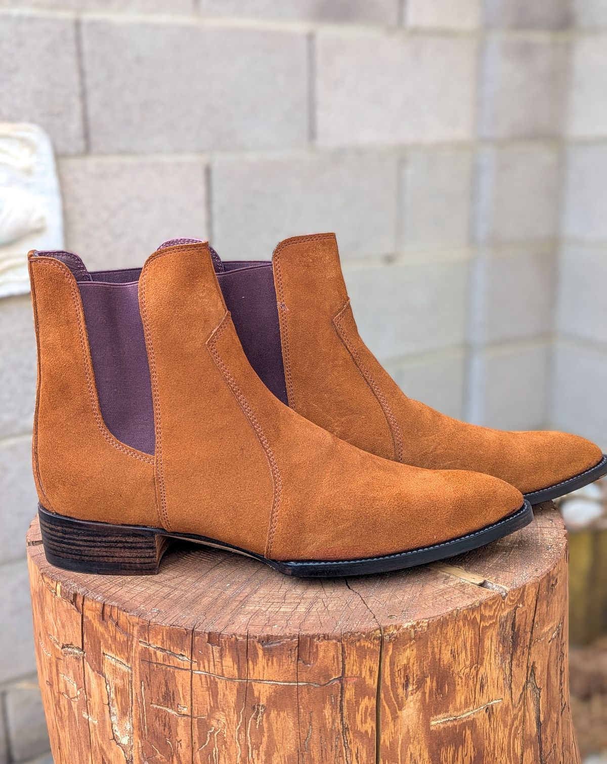 Photo by prospect_joe on March 5, 2025 of the The Last Shoemaker Cigar Time in Tan Suede.