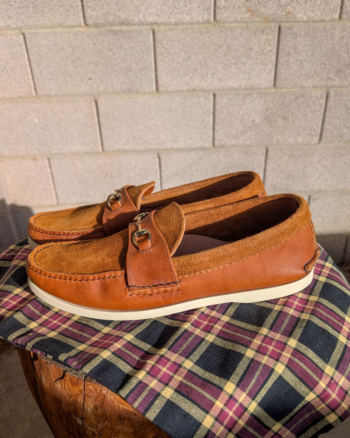 Photo by prospect_joe on March 31, 2026 of the Yuketen Bit Loafer in 2T Orange.