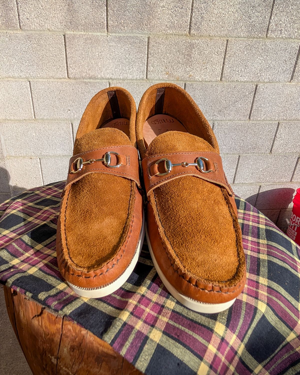Photo by prospect_joe on March 31, 2026 of the Yuketen Bit Loafer in 2T Orange.