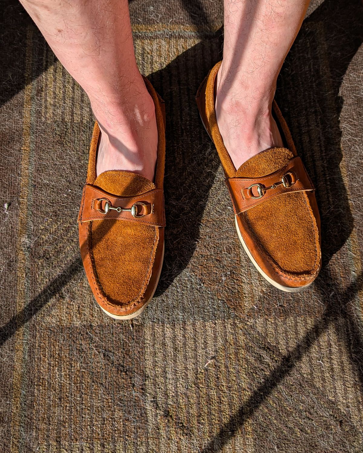 Photo by prospect_joe on May 14, 2026 of the Yuketen Bit Loafer in 2T Orange.