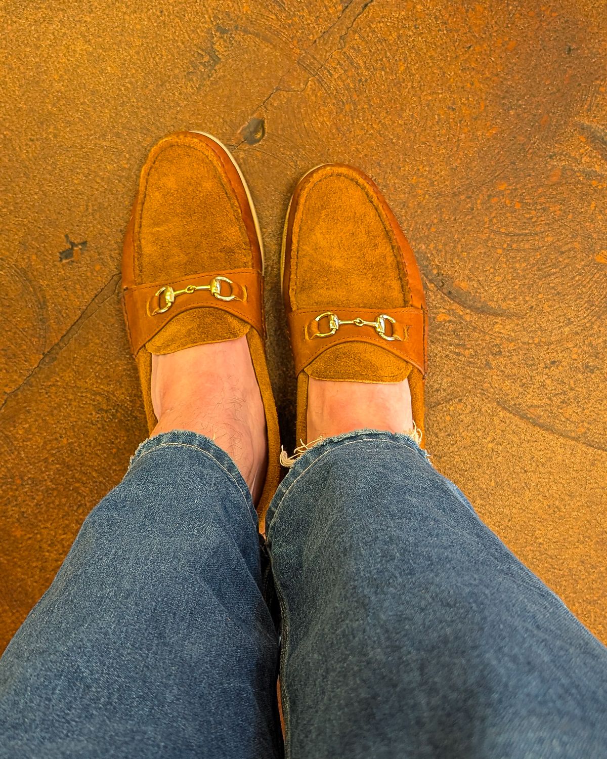 Photo by prospect_joe on May 23, 2026 of the Yuketen Bit Loafer in 2T Orange.