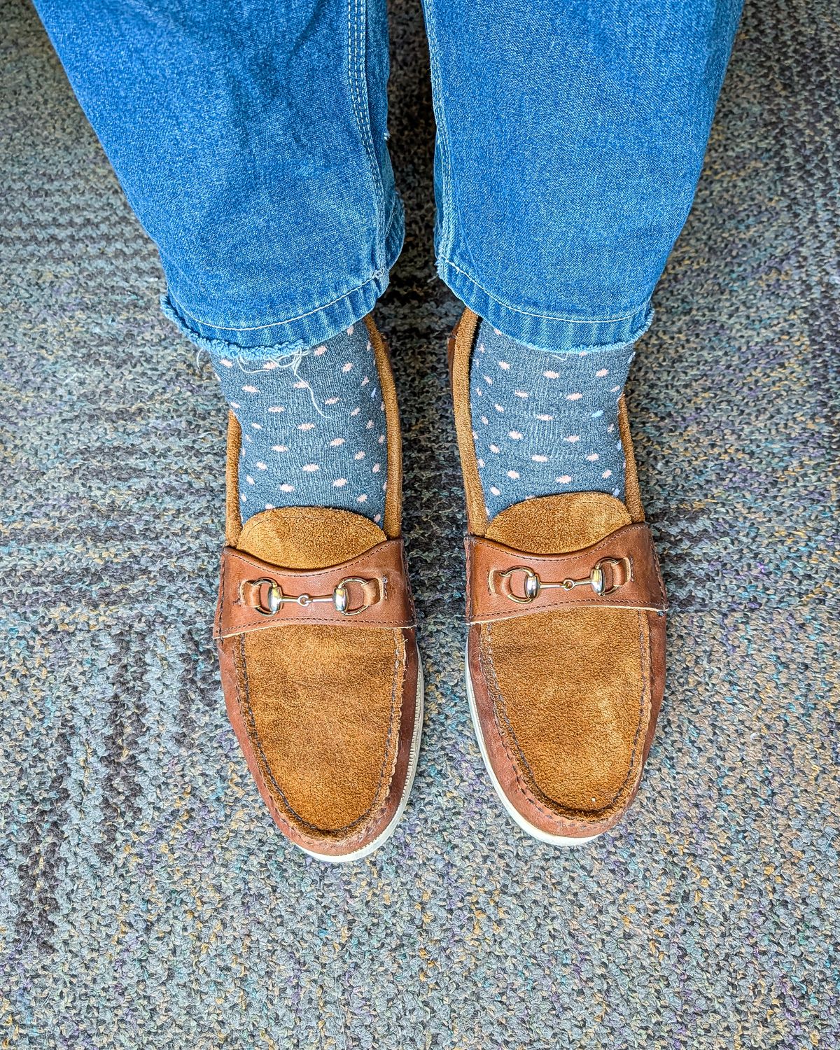 Photo by prospect_joe on June 1, 2026 of the Yuketen Bit Loafer in 2T Orange.