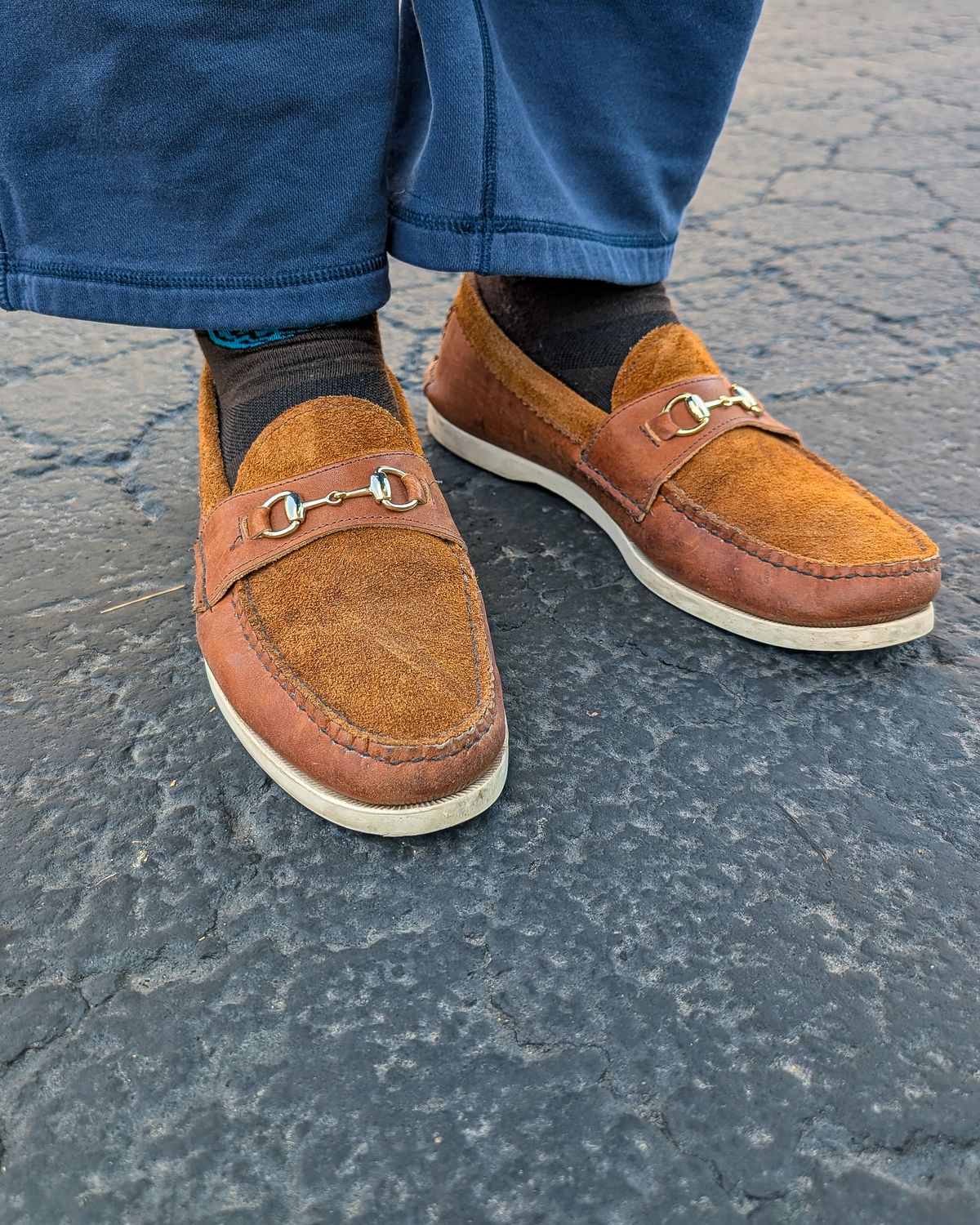 Photo by prospect_joe on June 18, 2026 of the Yuketen Bit Loafer in 2T Orange.